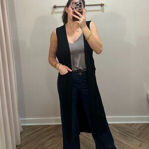 Mod Ref Black Chauncey Vest NWT